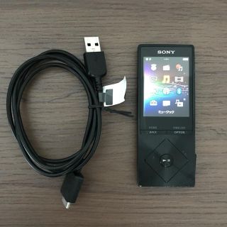 ウォークマン(WALKMAN)のSONY WALKMAN NW-A17 本体 ブラック(ポータブルプレーヤー)