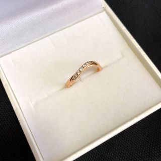 ヨンドシー(4℃)の4°C💍リング ピンクゴールド K10 11号💖(リング(指輪))