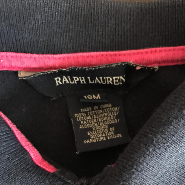 Ralph Lauren(ラルフローレン)のラルフローレン ポロシャツ 18M キッズ/ベビー/マタニティのベビー服(~85cm)(シャツ/カットソー)の商品写真