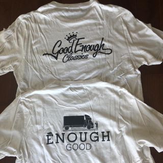 GOODENOUGH - 激レア fragment24 GOOD ENOUGH 白 Lサイズ 2枚の GOODENOUGH - 激レア fragment24 GOOD ENOUGH 白 Lサイズ 2枚の