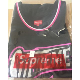 シュプリーム(Supreme)のsupreme Bolt Basketball Jersey Sサイズ　黒(タンクトップ)