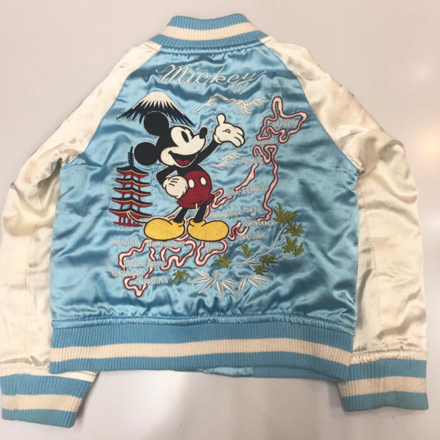 Disney(ディズニー)のDisney ディズニー スタジャン　スカジャン　刺繍 キッズ/ベビー/マタニティのキッズ服男の子用(90cm~)(ジャケット/上着)の商品写真