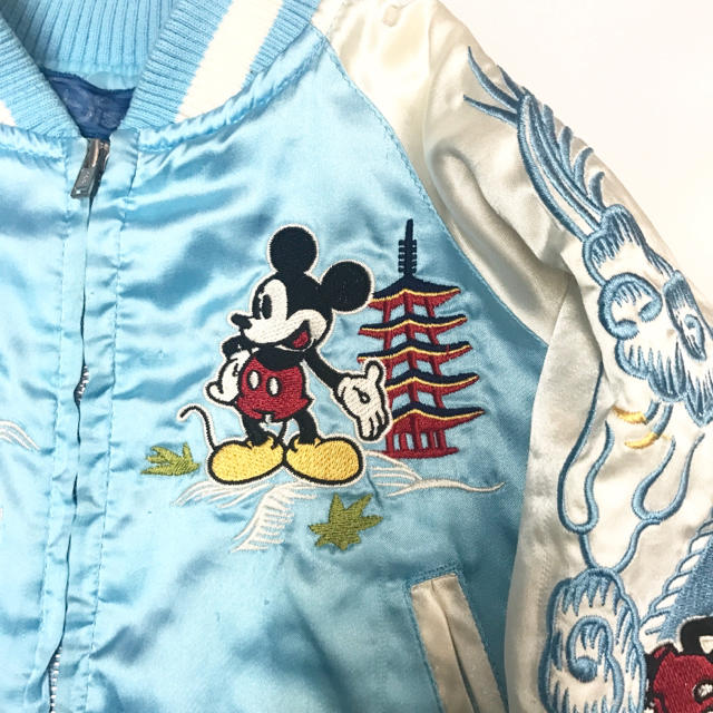 Disney(ディズニー)のDisney ディズニー スタジャン　スカジャン　刺繍 キッズ/ベビー/マタニティのキッズ服男の子用(90cm~)(ジャケット/上着)の商品写真