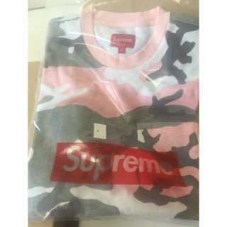 シュプリーム(Supreme)の在庫処分セール supreme pocket tee pink camo 2(Tシャツ/カットソー(半袖/袖なし))