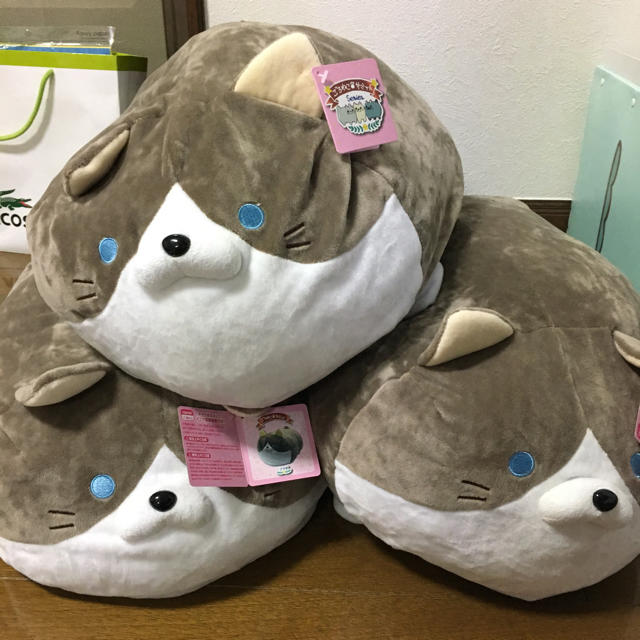 ごろねこサミット ふわもち ぬいぐるみ フクダ 3点 セットの通販 ごろねこサミット ふわもち ぬいぐるみ フクダ 3点 セットの通販