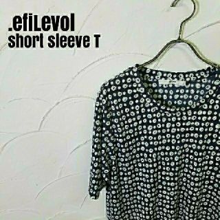 エフィレボル(.efiLevol)のefilevol/エフィレボル  レオパード柄 S/S Tシャツ(Tシャツ/カットソー(半袖/袖なし))