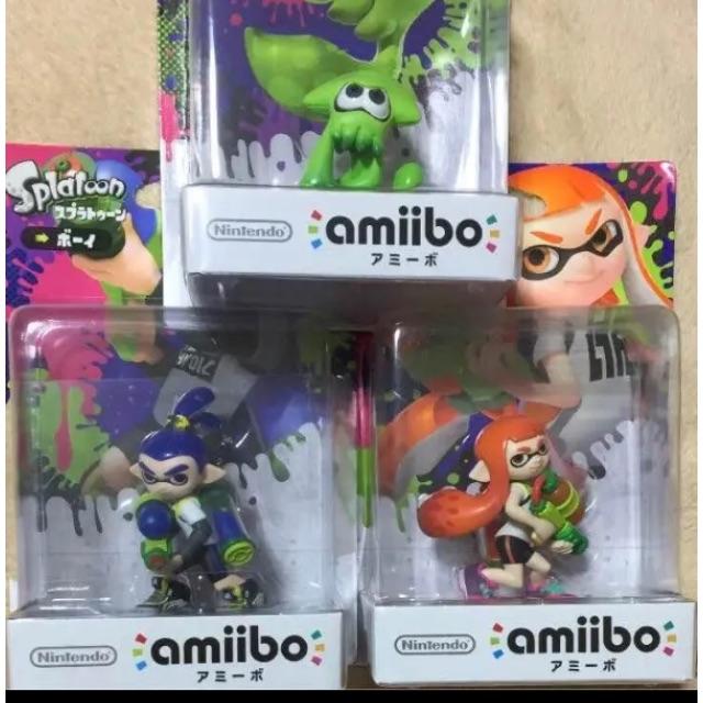 新品未開封 任天堂 Amiibo スプラトゥーン 3体種セット アミーボの通販 By にゃんた S Shop ラクマ 新品未開封 任天堂 Amiibo スプラトゥーン 3体種セット アミーボの通販 By にゃんた S Shop ラクマ