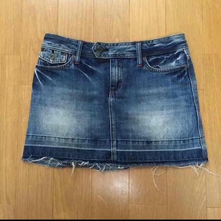 ギャップ(GAP)のGAP ダメージデニムミニスカート(ミニスカート)