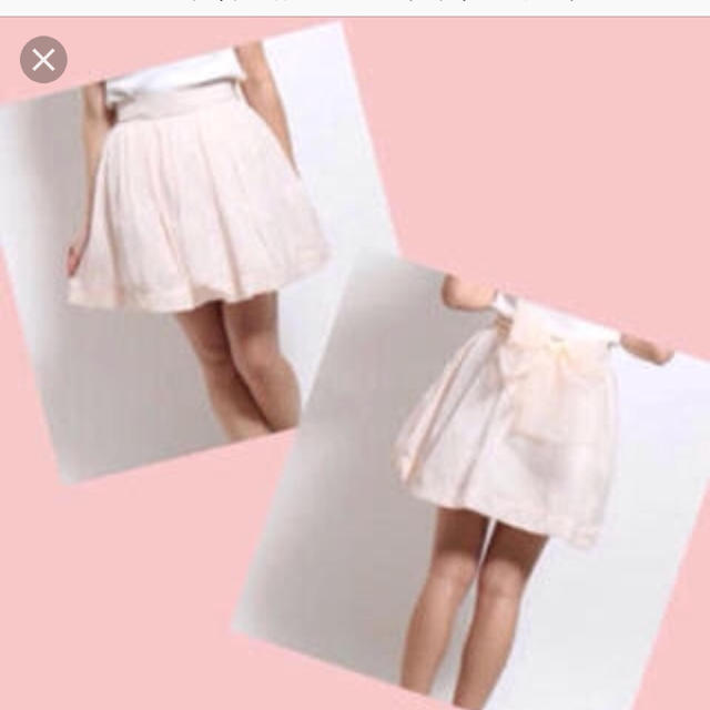 REDYAZEL(レディアゼル)の新品リボンオーガンジースカート＊送料込み レディースのスカート(ミニスカート)の商品写真