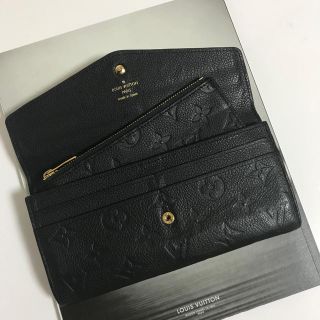 ルイヴィトン(LOUIS VUITTON)の【美品・2012年製】ルイ・ヴィトン アンプラント キュリューズ長財布(財布)