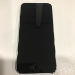 エーユー(au)のau iPhone5s 16GB 黒(スマートフォン本体)