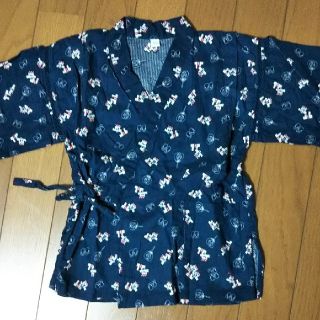 ユニクロ(UNIQLO)のkujiramama様専用♥️甚平 ユニクロ お祭り柄 100(甚平/浴衣)