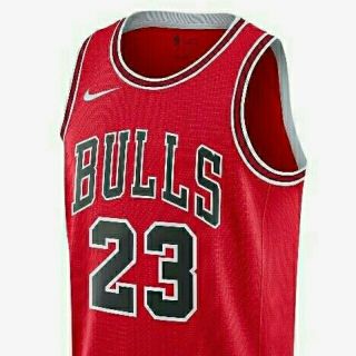 ナイキ(NIKE)のJORDAN SWINGMAN JERSEY CHICAGO BULLS(Tシャツ/カットソー(半袖/袖なし))