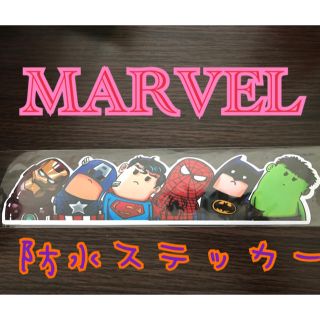 車用ステッカー シール マーベル アベンジャーズ(車外アクセサリ)