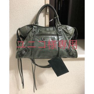BALENCIAGA(バッグ ・ グリーン・カーキ/緑色系)のフリマ BALENCIAGA(バッグ ・ グリーン・カーキ/緑色系)のフリマ
