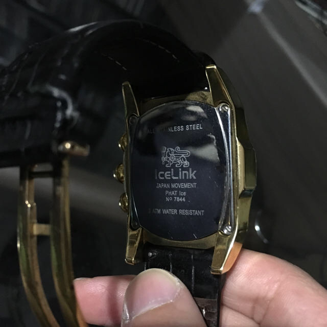 AVALANCHE(アヴァランチ)のICE LINK PHAT Ice ローズゴールド ダイヤモンド ジャンク メンズの時計(腕時計(アナログ))の商品写真