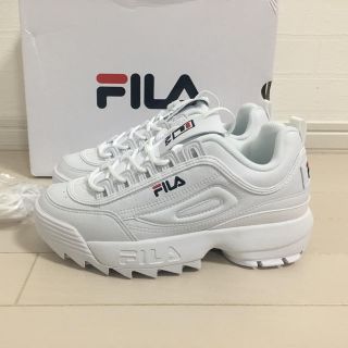 フィラ(FILA)の【百★様専用】24.0 FILA 厚底スニーカー DISRUPTOR2(スニーカー)