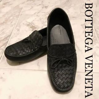 ボッテガヴェネタ(Bottega Veneta)の【Bottega Veneta】ドライビングシューズ ローファー ブラック(スリッポン/モカシン)