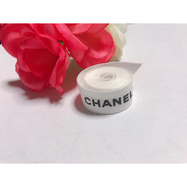 CHANEL(シャネル)の正規品CHANELリボン ハンドメイドの素材/材料(各種パーツ)の商品写真