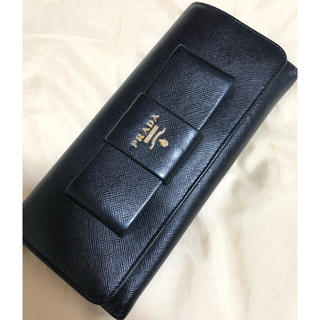 プラダ(PRADA)の♡美品♡ プラダ 財布 リボン PRADA(財布)