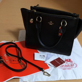 コーチ(COACH)のCOACH ハンドバッグ  ショルダー紐付き(ハンドバッグ)