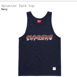 シュプリーム(Supreme)のsupreme Splatter Tank Top(タンクトップ)