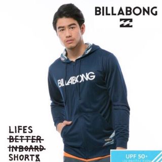 クイックシルバー(QUIKSILVER)の大特価♡BILLABONG ビラボン Mサイズ♦︎パーカーラッシュガード NYV(水着)