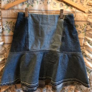 トゥモローランド(TOMORROWLAND)のtomorrow land denim skirt.(ひざ丈スカート)