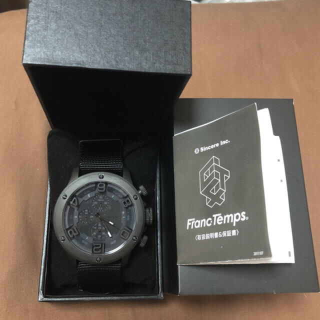 腕時計 FrancTemps フランテンプスの通販 by i_am_oi｜ラクマ