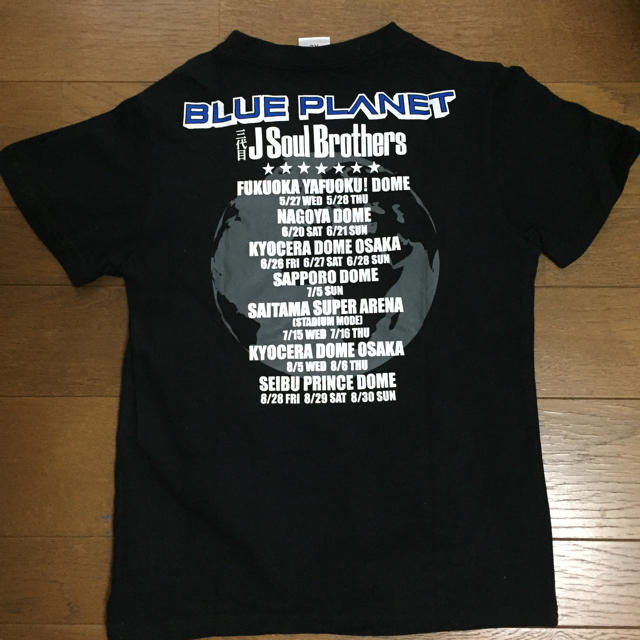 三代目 J Soul Brothers(サンダイメジェイソウルブラザーズ)の三代目ブループラネットライブTシャツ    エンタメ/ホビーのタレントグッズ(アイドルグッズ)の商品写真