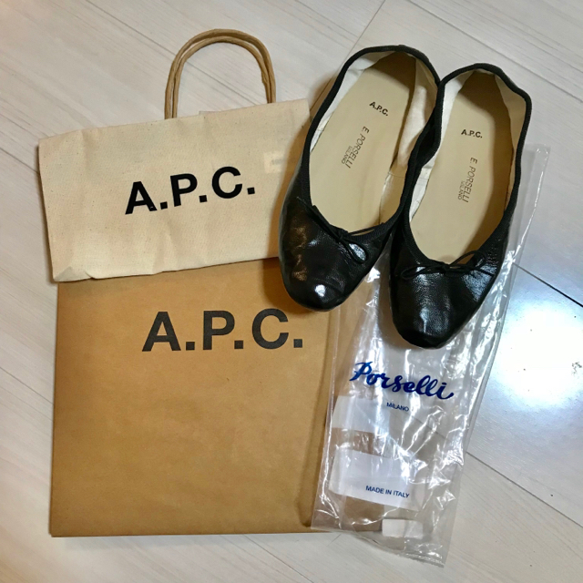 37カラーapc × porselli 37 新品未使用☆