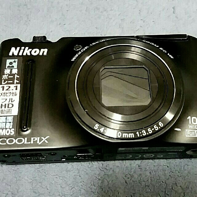 値下げ　美品　Nikon coolpix s8100 ブラック 1