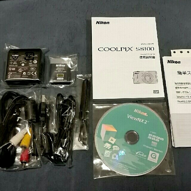 値下げ　美品　Nikon coolpix s8100 ブラック 2