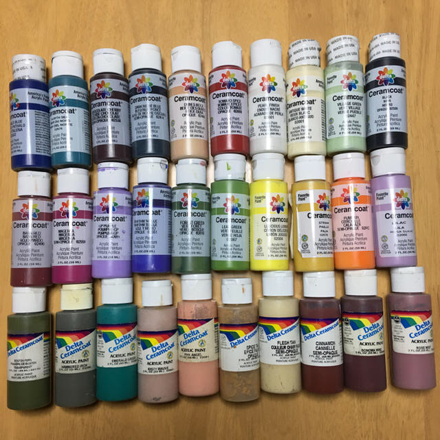 送料無料/新品】 トールペイント アクリル絵の具 84本セット 画材 送料無料/新品】 トールペイント アクリル絵の具 84本セット 画材