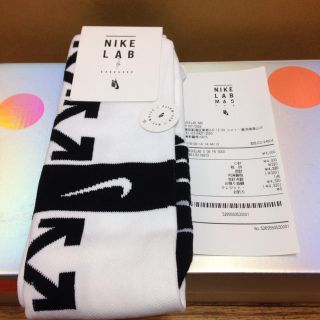 ナイキ(NIKE)の【Nike Lab MA5購入】nike off-white ソックス (スニーカー)