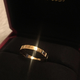 カルティエ(Cartier)のカルティエ ラニエール 指輪 リング 48  美品 イエローゴールド (リング(指輪))