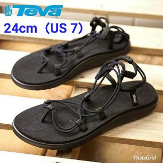 テバ(Teva)の☆国内完売品☆ Teva VOYA INFINITY  ブラック 24cm(サンダル)