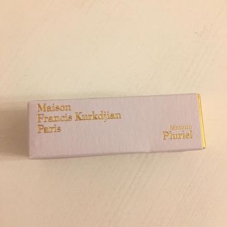 メゾンフランシスクルジャン(Maison Francis Kurkdjian)のメゾン フランシスクルジャン  フェミナンプルリエル 5ml(香水(女性用))