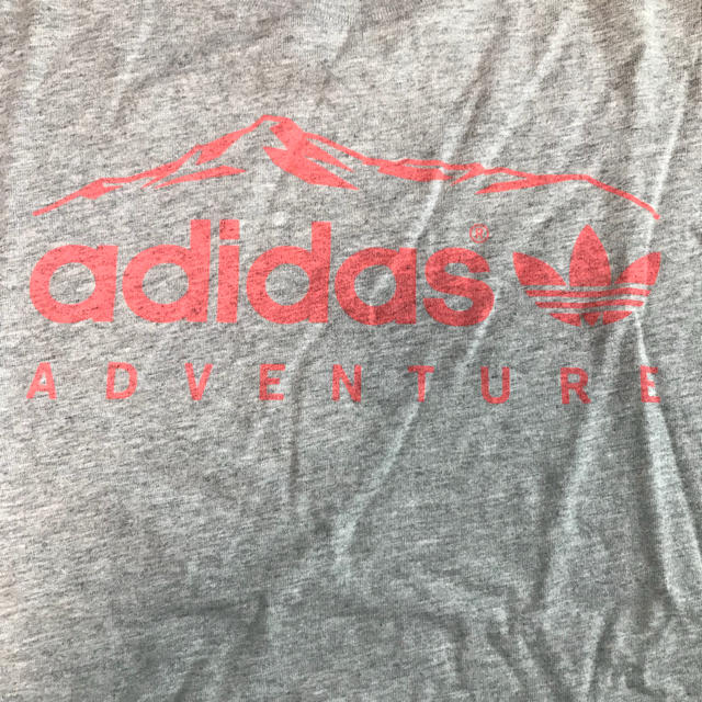 adidas(アディダス)の【adidas】メンズS Tシャツ アディダス 杢グレー メンズのトップス(Tシャツ/カットソー(半袖/袖なし))の商品写真