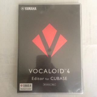 ヤマハ(ヤマハ)のVOCALOID4 Editor for Cubase【未開封未使用】(DAWソフトウェア)