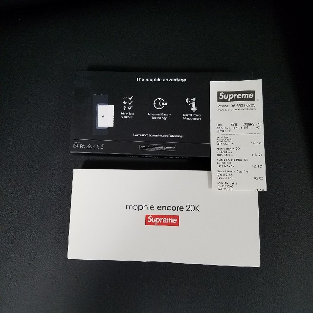 17aw Supreme mophie encore plus 20K Red