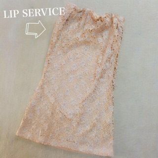 リップサービス(LIP SERVICE)のLIP SERVICE♡レースベアワンピ(ベアトップ/チューブトップ)