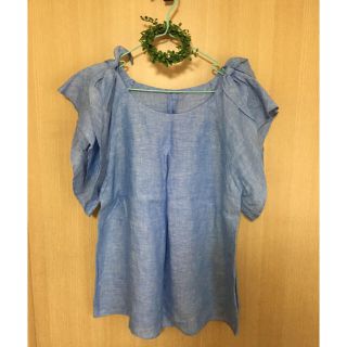 ノーリーズ(NOLLEY'S)の新品☆NOLLEY'S  リネンブラウス(シャツ/ブラウス(半袖/袖なし))