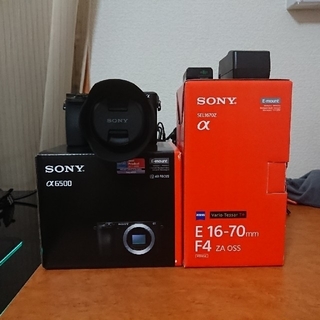 ソニー(SONY)のSONY デジタルカメラα6500 Sel1670z セット(ミラーレス一眼)