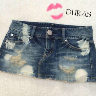 デュラス(DURAS)のDURAS♡デニムスカート(ミニスカート)