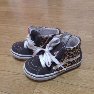 ヴァンズ(VANS)のバンズ♥ヒョウ柄スニーカー16cm(その他)