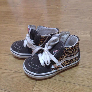 ヴァンズ(VANS)のバンズ♥ヒョウ柄スニーカー16cm(その他)