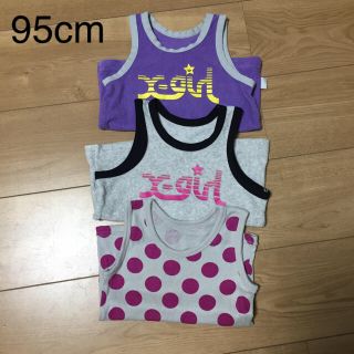 エックスガール(X-girl)のタンクトップ 3枚セット x-girl(Tシャツ/カットソー)