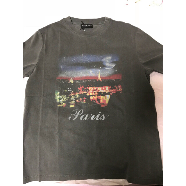 BALENCIAGA バレンシアガ　tシャツ 刺繍　PARIS