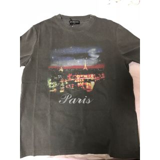 未使用タグ付き　バレンシアガ　パリ　paris Tシャツ　Lサイズ